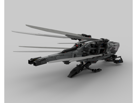 Lego Dune Atreides Royal Ornithopter 10327 3D Модель