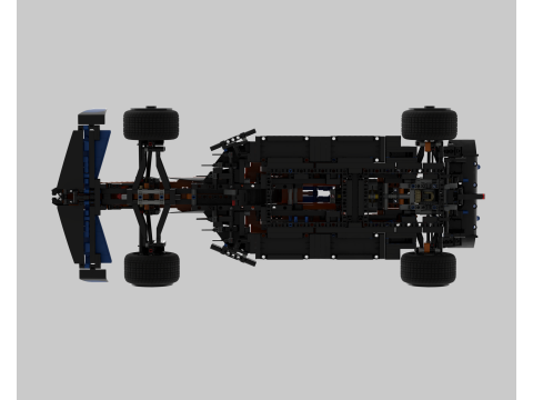 Lego Technic Mclaren F1 2022 42141 3D Модель