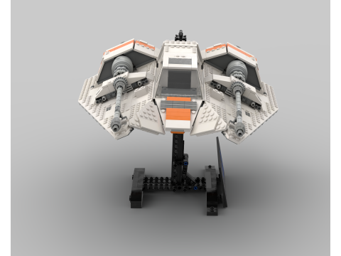 Lego Star Wars Snowspeeder 75144 3D Model