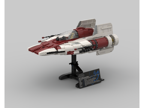 Lego Star Wars A-Wing 75275 3D Model