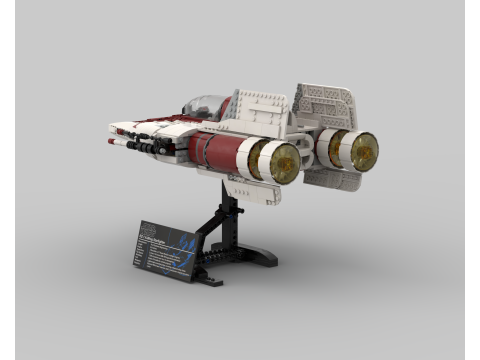 Lego Star Wars A-Wing 75275 3D Model