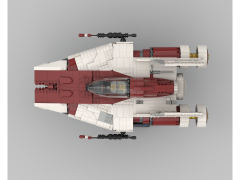 Lego Star Wars A-Wing 75275 3D Model