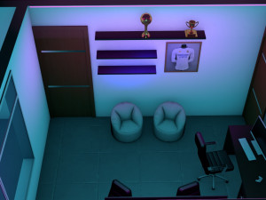 Gamer Room 3Dモデル