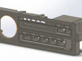 Honda CRX Climate Control Housing 3D 打印模型