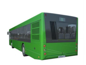 마즈 203 버스 3D 모델