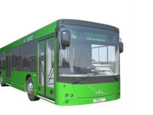 Maz 203 bus 3D Model