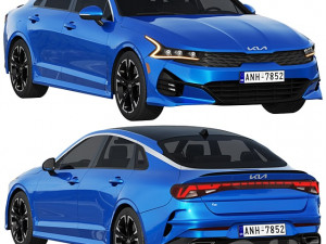 Kia model Modelo 3D