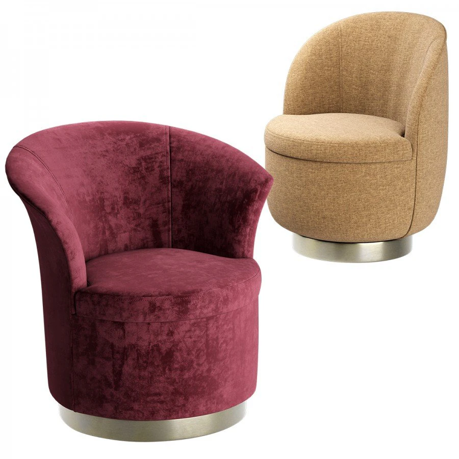 Olar Data Armchair 3D Model .c4d .max .obj .3ds .fbx .stl .blend