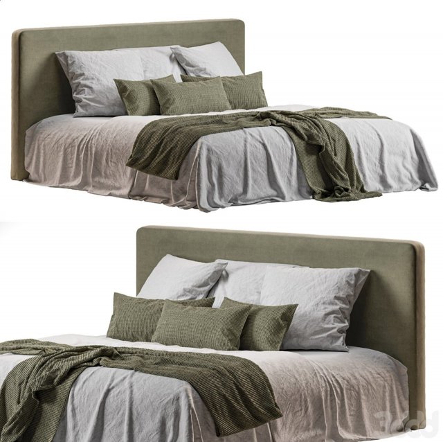 BEDDINGzarahome8 3D Model .c4d .max .obj .3ds .fbx .stl .blend