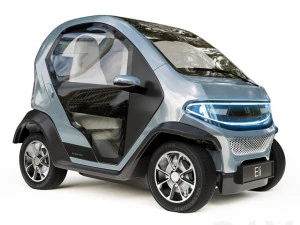 엘리 제로 자동차 3D 모델