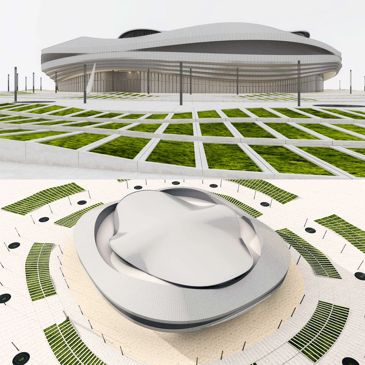 SPORTARENAIKA 3D Model .c4d .max .obj .3ds .fbx .stl .blend 