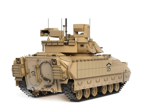 BMP Bradley M2A3 2005 3D 模型
