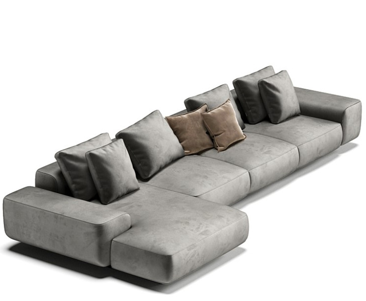 FIFTYFOURMS Modular sofa Leggero 8 Modelo 3D .c4d .max .obj .3ds .fbx .stl .blend 