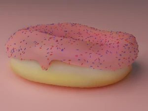 Donut 3D Model