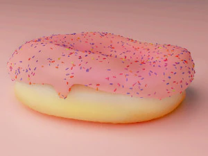 Donut 3D Model