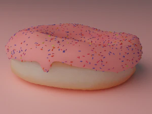 Donut 3D Model