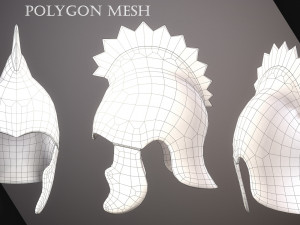 Attic Helmet 3D Model