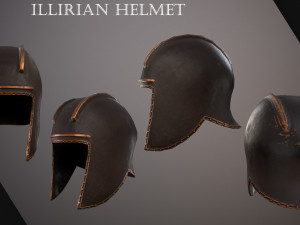 Illirian helmet 3D Model