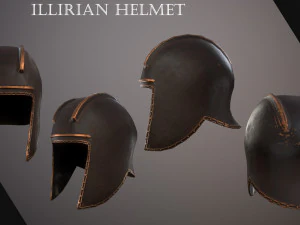 Illirian helmet 3D Model