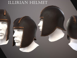 Illirian helmet 3D Model