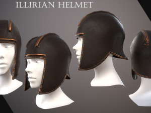 Illirian helmet 3D Model
