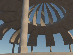 Observation deck 3D Model