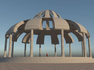 Observation deck 3D Model