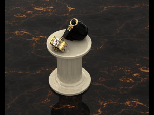 The Hammer of Svarog with the Star of Russia 3D Model
