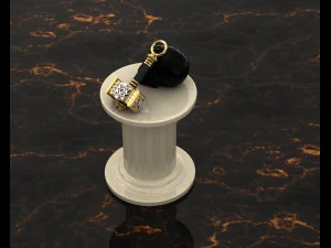 The Hammer of Svarog with the Star of Russia 3D Model