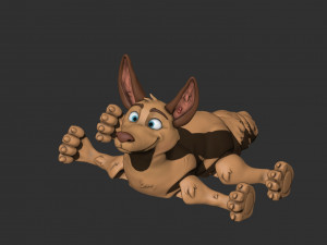 Flexi dog Modèles 3D en vedette