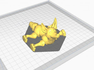 Flexi dog 3D Print Model