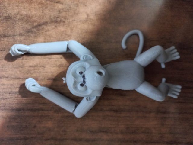 Climbing monkey 3D-Druckmodell .c4d .max .obj .3ds .fbx .stl .blend 