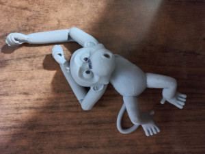 Climbing monkey 3D-Druckmodell