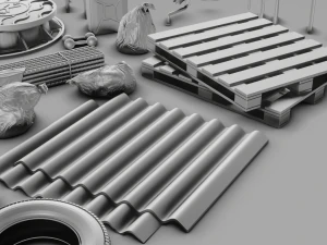 Soviet Warehouse Diorama Pack 3D Print Model