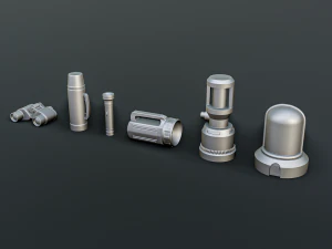 Camping Diorama Pack 3D Print Model