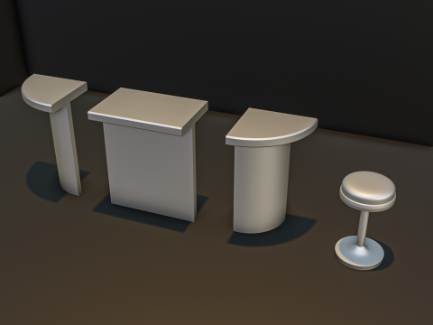 Restaurant Bar Diorama Pack 3D Model