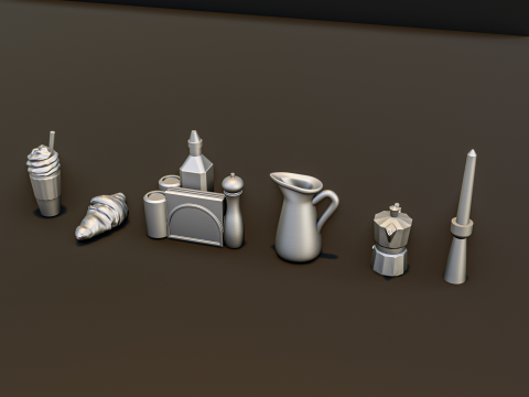 Restaurant Bar Diorama Pack 3D Model