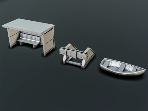 Railway Surroundings Diorama Pack H0 3D Print Model