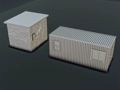 Railway Surroundings Diorama Pack H0 3D Print Model