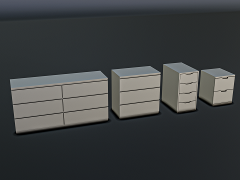 House Furniture Diorama Pack 3D Print Model