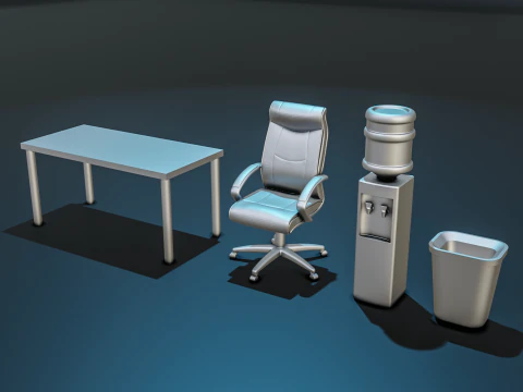 हॉस्पिटल मेडिसिन डायोरमा पैक 3D प्रिंट मॉडल