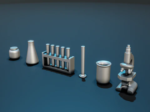 हॉस्पिटल मेडिसिन डायोरमा पैक 3D प्रिंट मॉडल