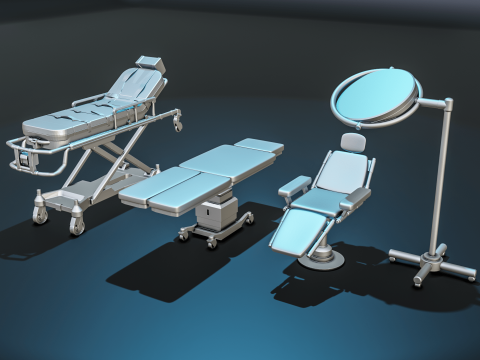 Hospital Medicine Diorama Pack 3D Принт Модель