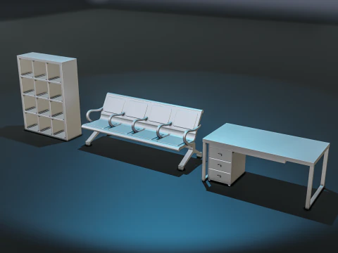 हॉस्पिटल मेडिसिन डायोरमा पैक 3D प्रिंट मॉडल