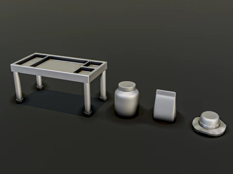 Fishing Diorama Pack 3D Print Model