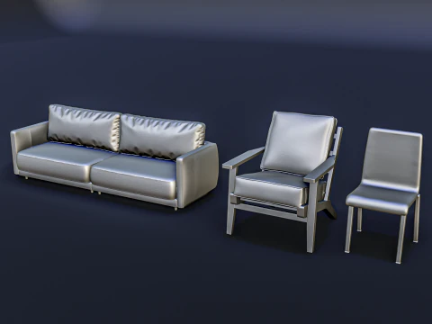 Office Work Diorama Pack 3D Print Model