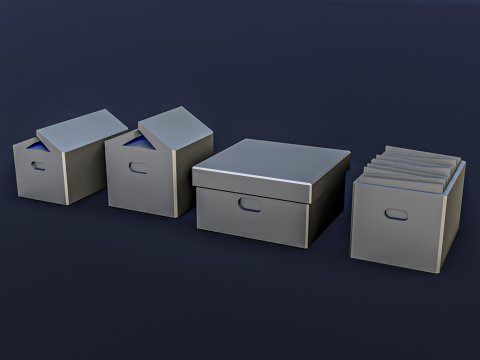 Office Work Diorama Pack Modelo de Impressão 3D