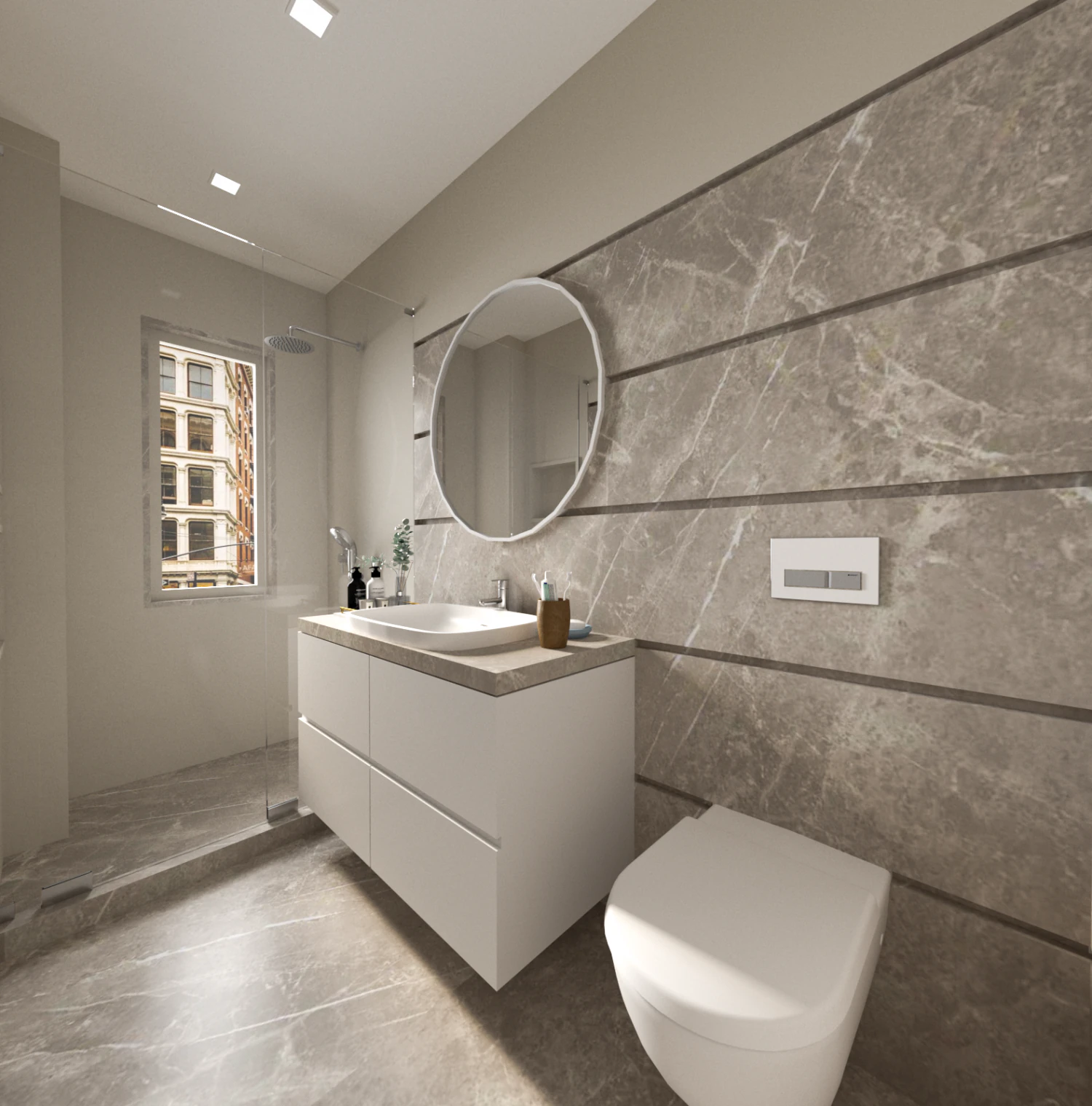 Bathroom Model 3D Model .c4d .max .obj .3ds .fbx .stl .blend