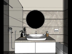 Bathroom Model 3D Model