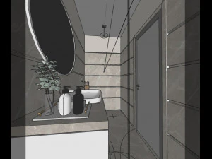 Bathroom Model 3D Model